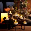 SoulBay Flameless Candles with Remote Control Timer & Charging Base,