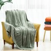 Excervent Soft Flannel Flannel Fleece Twin Size Blanket (60x80 inches,