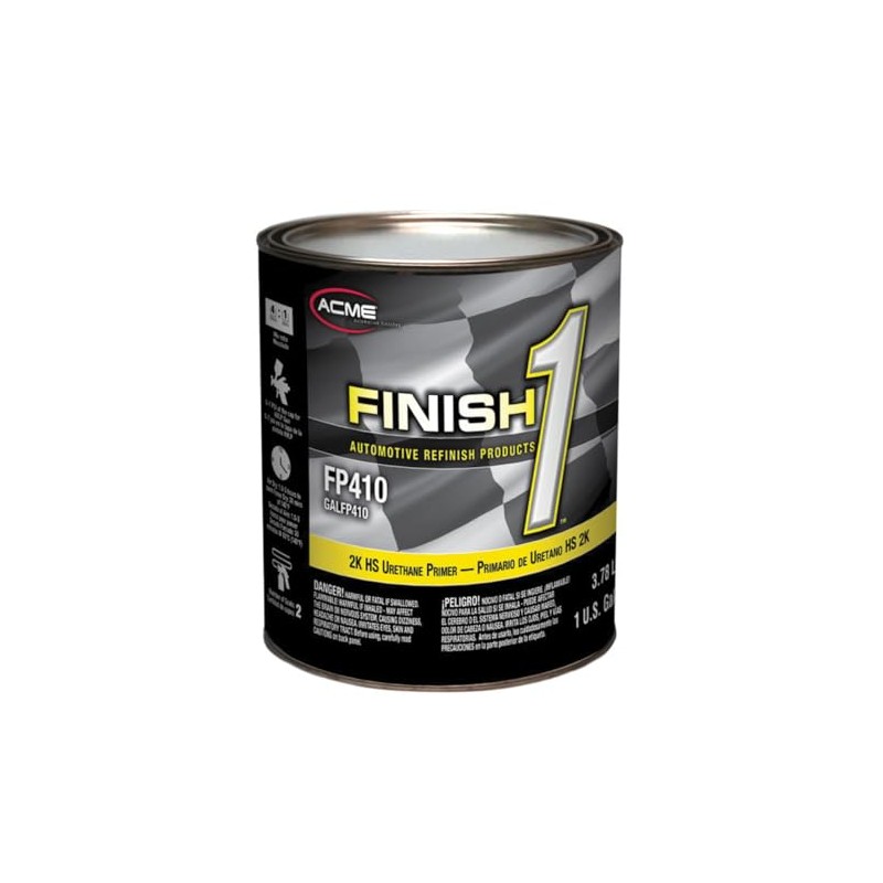 Acme Finish 1 High Build 2K HS Gray Urethane Primer