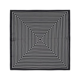 100% Mulberry Silk Scarf 21 "x 25" Square - Neck Scarf - Women Men Small Square Pocket Scarf - With Gift Packed