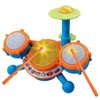 VTech KidiBeats Kids Drum Set, Orange