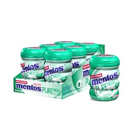 Mentos Pure Spearmint Gum 6 × 32 pieces