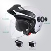 TRIANGLE Open Face Motorcycle Helmet Offroad 3/4 Half Helmets with