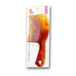 Taegeuk Transparent Wide-Tooth Scalp Hair Comb (1pc) Detangling Comb 4ea