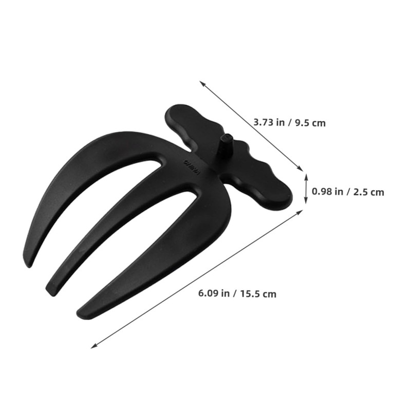 BIUDECO Pcs Salad Hands Forks Reusable Salad Claw Short Handle