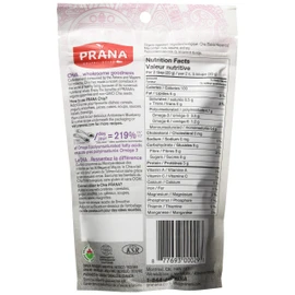 Prana – Organic Whole White Chia Seeds | Non-GMO, Gluten Free | KETO | Source of Omega-3 & Calcium | Rich in Fibre | 300g