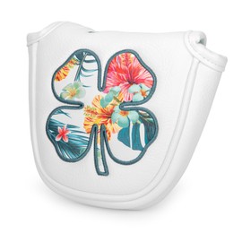 BAIRBRE Golf Putter Covers Mallet Putter Headcover Blade Putter Cover Golf Club Covers with with Magnetic for Most Brand (Mallet Putter 1/White)