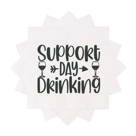 VOWFOO - Servilletas divertidas de sarcasmo, servilletas de cóctel para fiesta, bebidas, bar, papel desechable, novedad, humorístico, peculiar, regalo de mordaza, 100 unidades, 4.5 x 4.5 2 capas