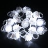 Acmee - 30 anillos de goma suave con luz LED