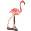 Flamingo Statue Resin Materials Vivid Real Pink Flamingo Ornament for