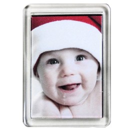 100 Large Blank Photo Fridge Magnet 50 x 35 mm Insert F1443