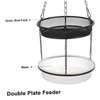 IWOWHERO Hanging Bird Feeder Convenient for Outdoor Use Easy to