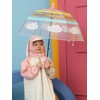 Transparent Umbrella Cartoon Long Handle Umbrella For Children