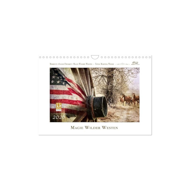 Magic Wild West (Wall Calendar 2026 DIN A4 Landscape), CALVENDO