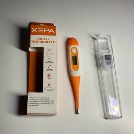 Xepa Digital Fever Thermometer for Adults and Kids, Oral/Rectal/Underarm Body