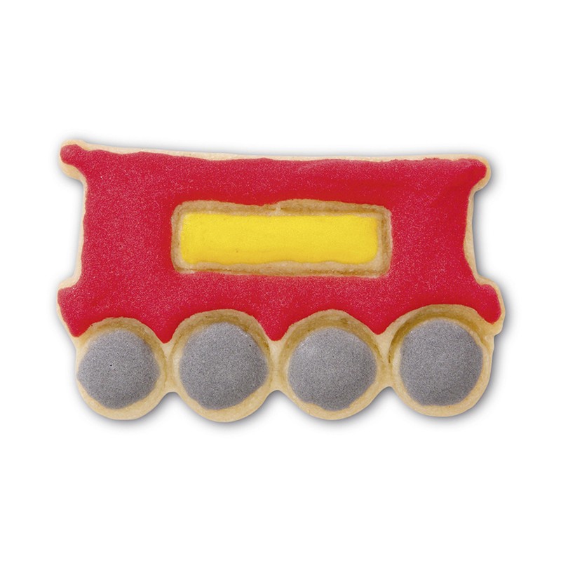 Staedter Railway Carriage Cookie Cutter, Stainless Steel, 5.5 cm