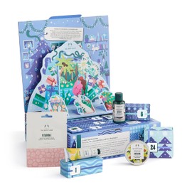 The Body Shop 24-Piece Holiday Beauty Advent Calendar, 24-Piece Holiday Gift Set