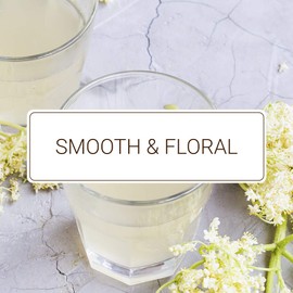 Monin - Elderflower Syrup, Delicate Scent with Floral Sweetness, Great for Cocktails, Lemonades, and Sodas, Gluten-Free, Non-GMO (1 Liter)