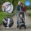 Bemece Stroller Rain Cover, Universal Stroller - Waterproof Windproof Travel