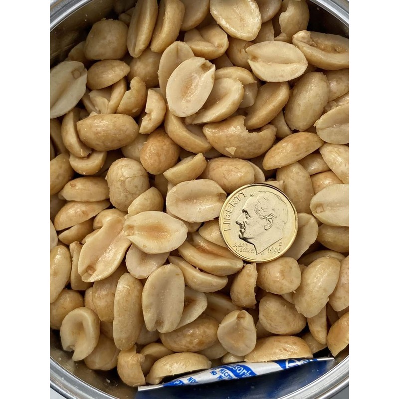 Salted 10oz cans Gillespie's Peanuts grown on our family farm!