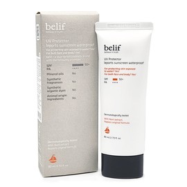 Belief UV Protector Sports Sunscreen Waterproof 80ml / 빌리프 UV 프로텍터 레포츠 선스크린 워터프루프 80ml