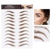 Eyebrow Tattoo Stickers, Eyebrow Transfer Stickers, Waterproof, 4D, Hair Like