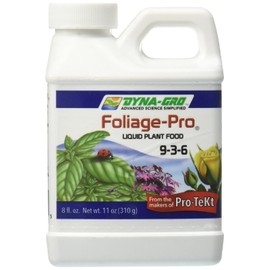 Dyna-Gro Dyna Gro Foliage Pro 9-3-6 8 oz. Fertilizer Liquid Plant Food Nutrients Grow