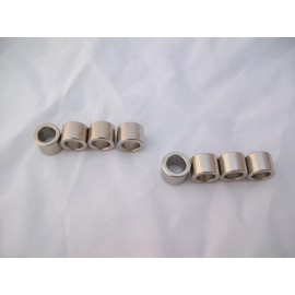 Sun City 3/8" I.D. Universal Chrome-plated Axle spacers 1/2" Long - A Set of 8