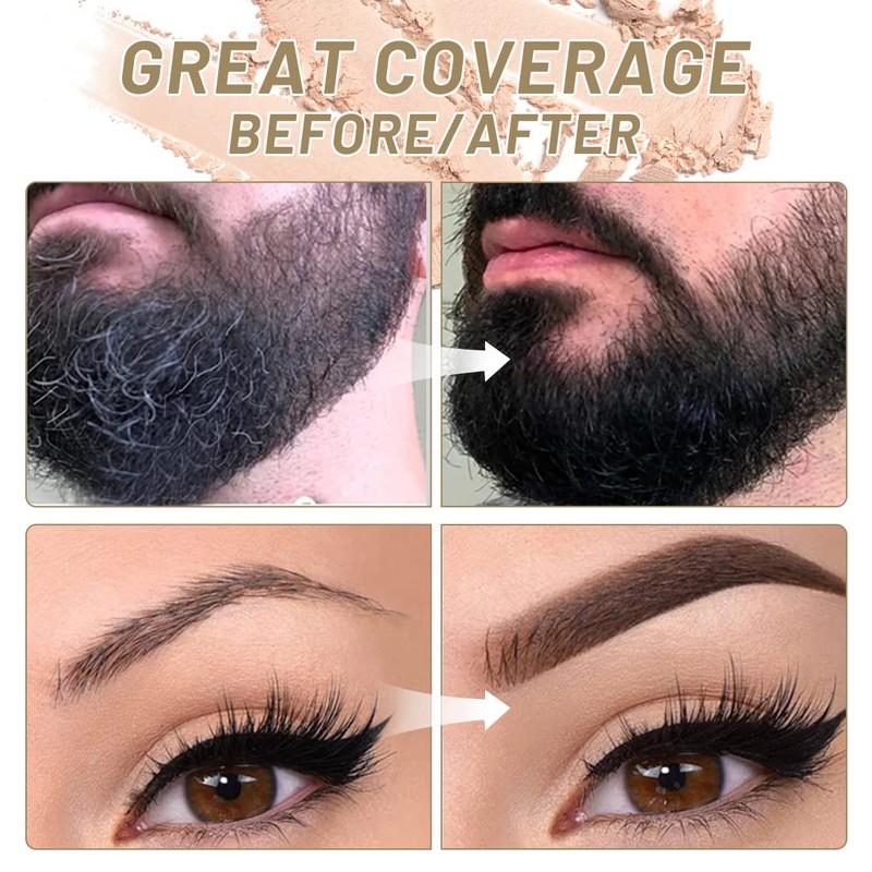 SOVONCARE Instantly Hairline Powder, Hairline Shadow Gray Coverage for Thinning
