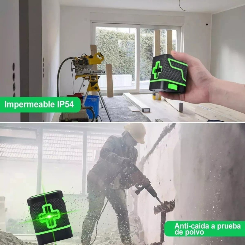 Fnbrli Nivel láser de líneas Fnbrli YC0238-2 25m