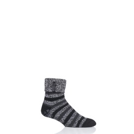 HEAT HOLDERS Mens Whittaker Lounge Socks Pack of 1 Black 6-11