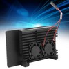 Aluminum Case with Dual Fan Cooling Shell for Raspberry Pi