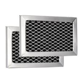 W10845250 W10892387 Microwave Charcoal Grease Filter Replaces for Whirlpool, Maytag, Amana Over-The-Range Microwave W10845250 4455038 AP6036051 PS11769323 5-1/4” X 3-1/4” X 3/8” (2 Pack)