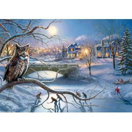 Buffalo Games James Megar Nighttime 300 Pieces Pcs Buffalo Games Jigsaw Puzzle