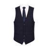 Mens 3 Piece Classic Fit Suit Set Two Buttons Solid