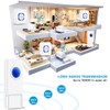 Wireless Doorbell, Coolqiya Door Bell Chimes Kit with 3 Plugin