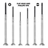 VTECHOLOGY 6Pcs Mini Screwdriver Set, Eyeglass Repair Screwdriver, Precision Repair