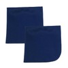 Calabria 2 Pack Microfiber Cleaning Cloth Navy Blue MA018 Cleans