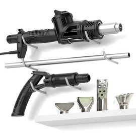 175°F -1200°F Electric Weed Burner with 5 Nozzles, 1500W 3 in 1 Hot Air Gun, Heat Gun & Weed Torch & Charcoal Starter for Home Repair & Lawn Care