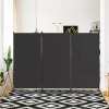 Costway 3-Panel Room Divider Folding Privacy Partition Screen Office Room