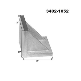 HHIP 2 X 2 X 2 INCH Ground Angle Plate Webbed END (3402-1052)