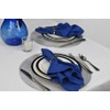 DII Woven Placemats Collection Metallic Round Placemat Set, 15", Silver,