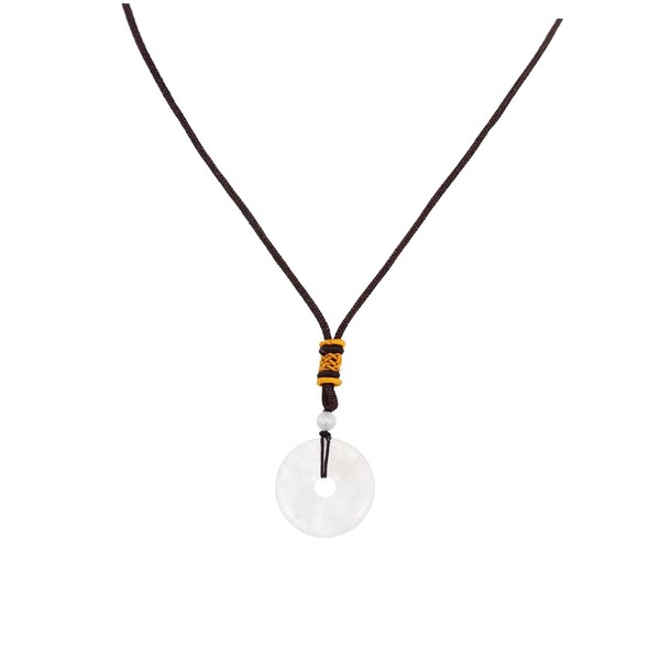 SUPVOX Luxury Crystal Pendant Necklace Fashion Stone Necklace for Women's