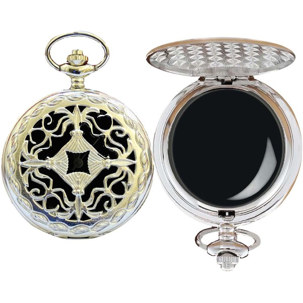 Scrying Mirror Natural Black Obsidian Mirror for Divination, Witchcraft, Meditation,