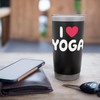 Yoga Lover Meditation Workout Namaste Fitness Exercise Gym Stainless Steel