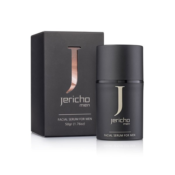 Facial Serum for Men by Jericho fo Smoother, softer, healthier and younger looking skin