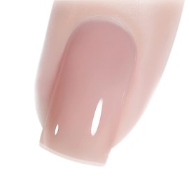 Vishine Gel Nail Polish, Transparent Neutral Pink Nude Color Gel Polish Nail Art Manicure Salon DIY at Home 0.5 fl oz #4606
