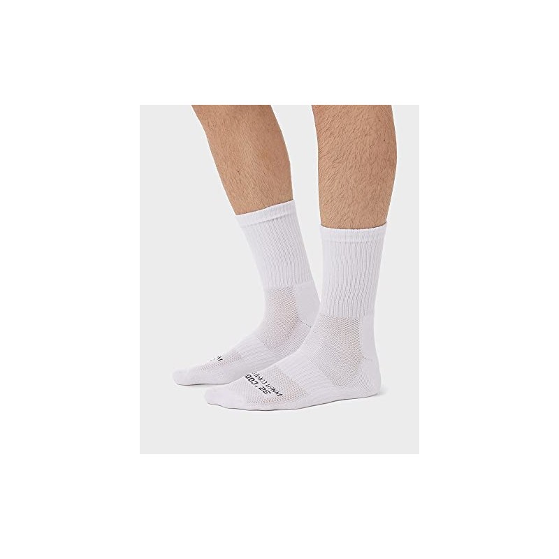 32 DEGREEES Men's 5 Pack Comfort Crew Socks | Anti-Odor