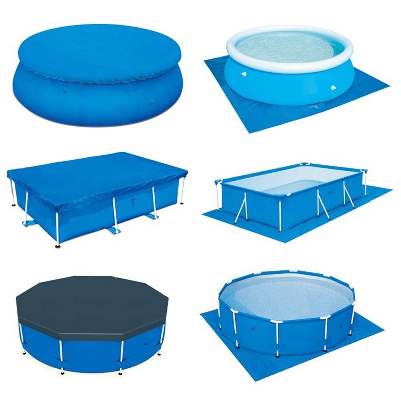 Round Pool Cover,7ft 9ft 11ft 13ft 16ft Swimming Easy Set