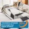 HAOMAIJIA Non Slip Couch Cover Sofa Covers for 2 Cushion